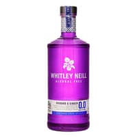 Whitley Neill Rhubarb & Ginger Gin Alkoholfrei 70cl