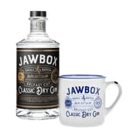 Jawbox Classic Dry Gin 70cl Set mit Mug