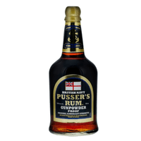 Pusser's British Navy Rum Black Label Gunpowder Proof 70cl