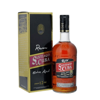 Santiago de Cuba Extra Añejo 12 Years Rum 70cl