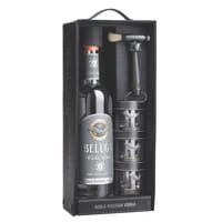 Beluga Vodka Gold Line Set mit Gläser 70cl
