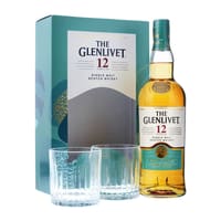 The Glenlivet 12 Years Single Malt Whisky im Set mit 2 Gläser