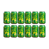 XOXO Prebiotic Ginger & Lemon Sparkling Soda 33cl 12er Pack
