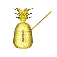 Pineapple Becher klein (gold)