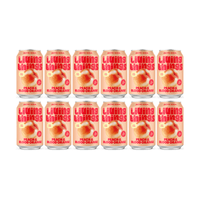 Living Things Peach & Blood Orange Biotic Soda 33cl 12er Pack