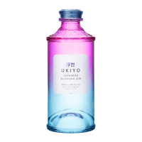 Ukiyo Japanese Blossom Gin 70cl