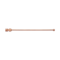 Ananas Cocktail-Rührstab / Pineapple Drink Stirrer Copper