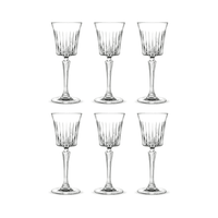 RCR Style Timeless Liqueur Glas 8cl, 6er-Pack