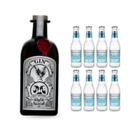 Draft Brother's Original Gin 50cl avec 8x Fever-Tree Mediterranean Tonic Water
