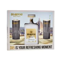 Disaronno Velvet Liqueur 70cl Set avec verres