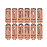 Monster Energy Drink Ultra Peachy Keen Sugarfree 50cl 12er Pack