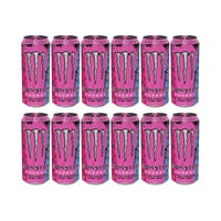 Monster Energy Drink Ultra Fantasy Ruby Red Sugarfree 50cl Pack de 12