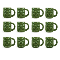 Libbey Tiki Mug Green 47cl, 12er-Set