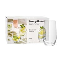 Danny Home Tall Tumbler Glas 41cl, 6er-Pack