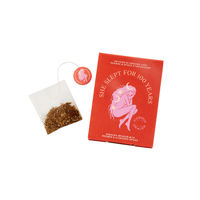 Cosmic Dealer She Slept for 100 Years Ayurvedic Sobacha & Rooibos Infusion Tisane Box avec 12 sachets de thé