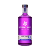 Whitley Neill Rhubarb & Ginger Alcohol Free Spirit 70cl