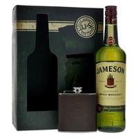 Jameson Irish Whiskey 70cl mit Flachmann