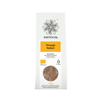 Samova Orange Safari Bio Rooibos Thé Recharge 100g