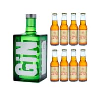 Clouds Gin 70cl avec 8x Tom's Tonic Water
