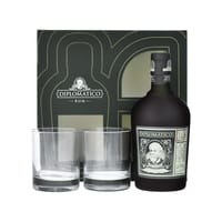 Diplomatico Reserva Exclusiva Rum Set mit 2 Gläser