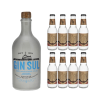Gin Sul 50cl avec 8x Doctor Polidori's Dry Tonic Water