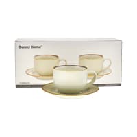 Danny Home Set de tasses Shiny Pistachio 22cl 6 pièces