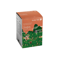 Pure Tea PYRA Jinjin Mango Lu Dao thé vert bio Pack avec 15 sachets de thé