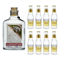 Elephant London Dry Gin 50cl mit 8x Fever Tree Premium Tonic Water
