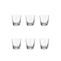 Bohemia Crystal Glass Jive O.F. Whiskyglas 33cl, 6er-Set