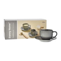 Danny Home Tassenset Grau / Grey 22cl 6-teilig