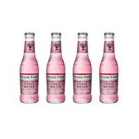 Fever-Tree Raspberry & Rhubarb Tonic Water 20cl, 4er-Pack