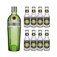 Tanqueray No.10 Dry Gin 70cl mit 8x Fentiman's Tonic Water