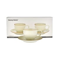 Danny Home Set de tasses Ripple Pistachio 21cl, 6 pièces