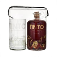 Tinto Red Premium Gin 70cl Set avec Verre
