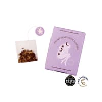 Cosmic Dealer Fill My Heart With Flowers Ayurvedic Cacao & Double Rose Box avec 12sachets de thé