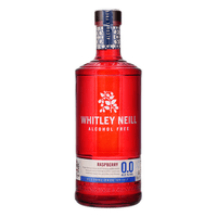Whitley Neill Raspberry Gin Sans Alcool 70cl