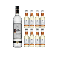 Ketel One Vodka 70cl mit 8x Swiss Mountain Spring Ginger Beer