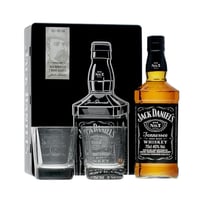 Jack Daniel's Old No.7 Whiskey 70cl Set avec 2 Verres (Version 2019)