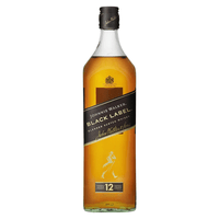 Johnnie Walker Black Label 12 Years Whisky 100cl