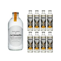 Our Vodka / Amsterdam 35cl mit 8x 1724 Tonic Water