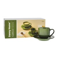 Danny Home Set de tasses vert / Green 12cl, 6 pièces