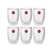 Bodum Pavina verre double paroi 35cl, Pack de 6