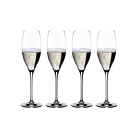 Riedel Vinum Cuvée Champagnerglas, 4er-Pack