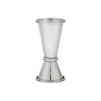 Jigger/Barmass Shiny Silver 2/4cl