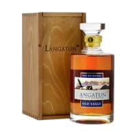 Langatun Old Eagle Rye Whiskey 50cl mit Holzbox