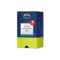 London Tea Ginger Lemongrass Kräutertee mit 25 Pyramidenbeutel