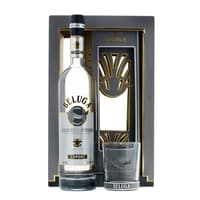 Beluga Noble Vodka 70cl mit Tumbler Glas