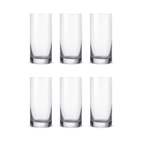 Bohemia Crystal Glass Barline Wasserglas 23cl, 6er-Set