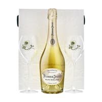 Perrier-Jouët Blanc de Blancs Champagner 75cl, Set mit 2 Flutes