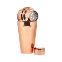 Japanese Style Cup Shaped Cocktail Shaker Copper 41cl